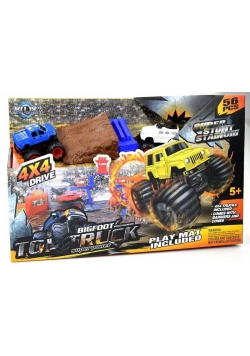 Tor wyścigowy z matą + Monster Trucki