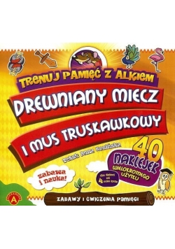 Trenuj pamięć z Alkiem - Drewniany miecz ALEX