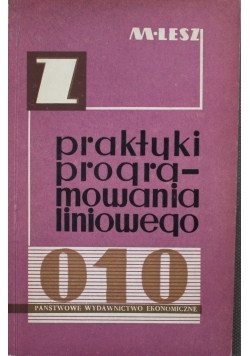 Programowanie liniowe w praktyce