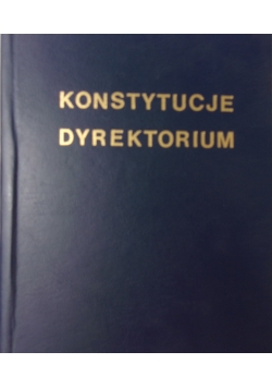 Konstytucje dyrektorium