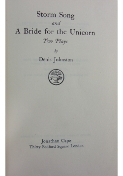 Storm Song and A Bride for the Unicorn