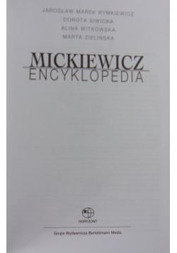 Mickiewicz encyklopedia