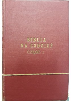 Biblia na co dzień, część I-III