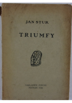 Triumfy , 1920r.