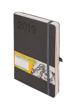 Kalendarz 2019 Impresja B5 szary