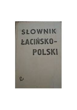 Słownik łacińsko-Polski