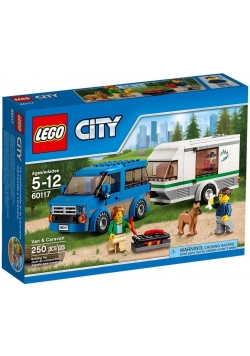 Lego CITY 60117 Van z przyczepą kempingową