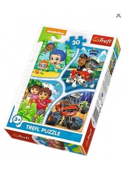 Puzzle 30 Zabawa i przygoda TREFL