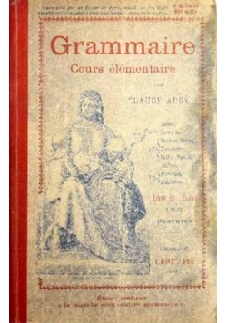 Grammaire cours elementaire, ok. 1911r.