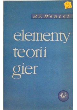 Elementy teorii gier