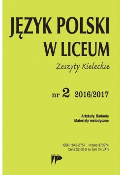 Język Polski w Liceum nr 2 2016/2017