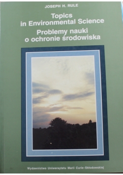 Problemy nauki o ochronie środowiska