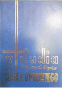 Studia teologiczno-historyczne Śląska Opolskiego