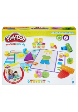 Play Doh Ciastolina Faktury i narzędzia