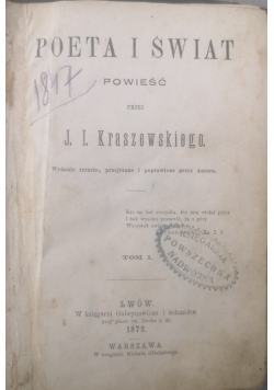 Poeta i świat 1872 r.
