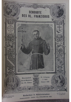 Sendboten des Hl. Franziskus, 1931 r.