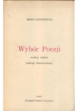 Wybór Poezji, 1945r.