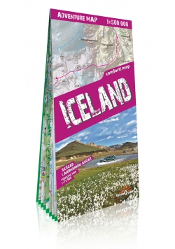Islandia (Iceland) laminowana mapa samochodowo-turystyczna 1:500 000