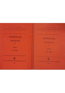 Sophocles Tragoediae I i II