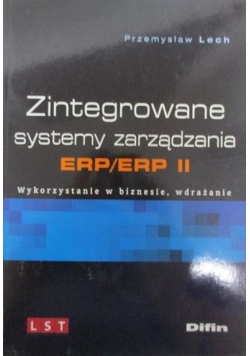 Zintegrowane systemy zarządzania ERP/ERP II