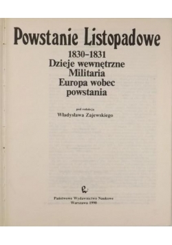 Powstanie listopadowe 1830-1831