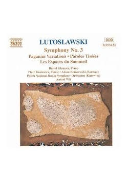 Symphony No. 3, cd
