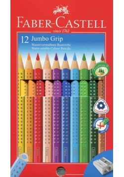 Kredki Jumbo Grip 12 kolorów