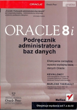 Oracle 8 i Podręcznik administratora bez danych