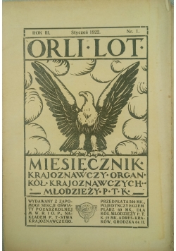Orli lot, Nr. 1, 1922r.