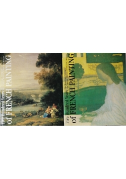 Five hundred years of french  painting, zestaw 2 książek