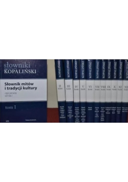 Słownik mitów i tradycji kultury, Zestaw  12 tomów