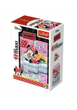 Puzzle 20 miniMaxi-Ulubione zajęcia Minnie 4 TREFL