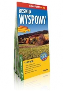 Comfort!map Beskid Wyspowy 1:65 000 mapa w.2018