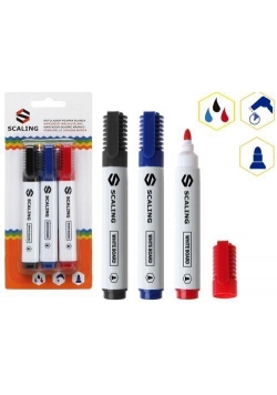 Marker do tablic zestaw 3 kolory