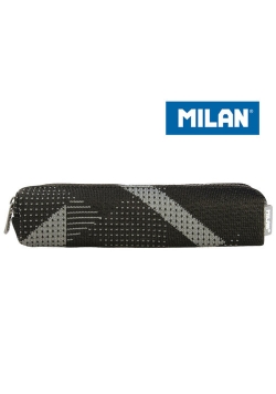 Piórnik Milan mini KNIT szary