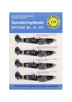 Samolot myśliwski spitfire mk. IX - XVI