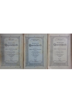 Theologisch-praktische Quartalschrift, 3 książki