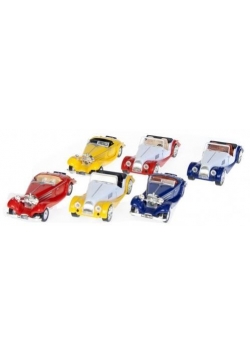 Auto metalowe retro 13cm mix