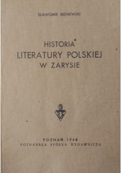 Historia literatury polskiej w zarysie, 1948 r.