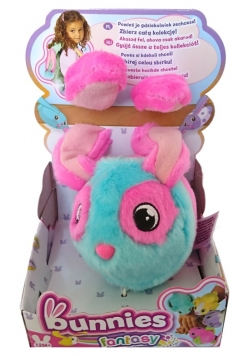 Bunnies Króliczek Fantasy seledynowo-różowy