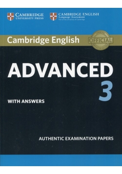 Cambridge English Advanced 3 with answers