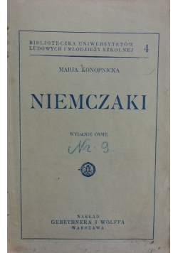 Niemczaki, 1930r.
