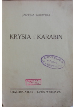Krysia i karabin, 1936 r.