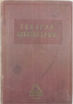 Terapja Szczegółowa , 1932 r.