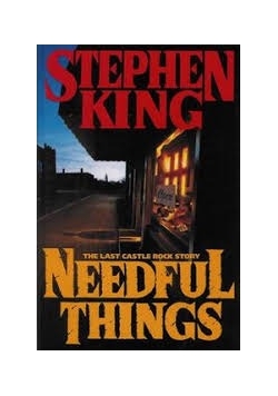 The last castle rock story Needful Things