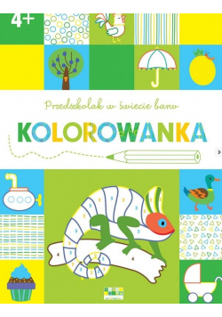 Przedszkolak w świecie barw. Kolorowanka 4+