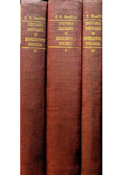 Historya drukarń krakowskich 3 tomy reprint