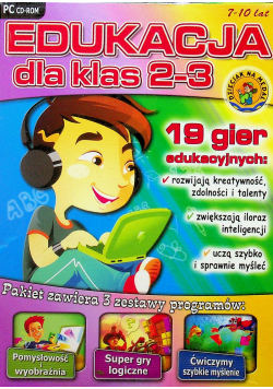 Edukacja dla klas 2 i 3 PC CD ROM