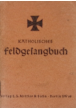 Katolisches felgefangbuch, 1939 r.