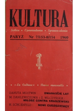 Kultura. Szkice, opowiadania, sprawozdania.